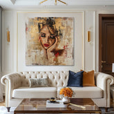 Elegantný obraz ženy Pôvabná múza | rôzne rozmery